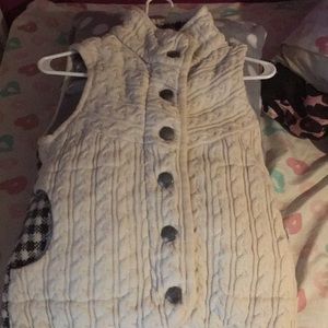 Cream Vest